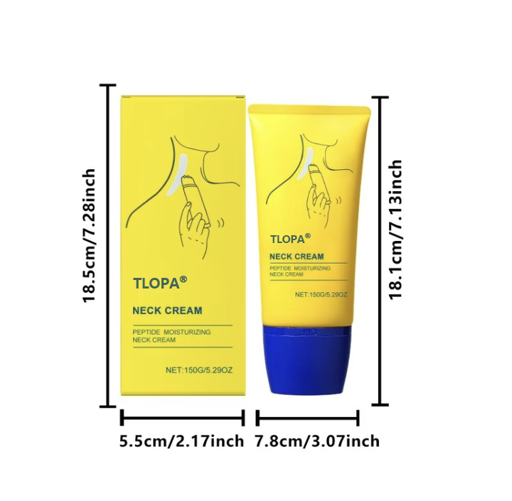 Revitalize & Firm: TLOPA® Peptide-Infused Neck Cream for Youthful Contours