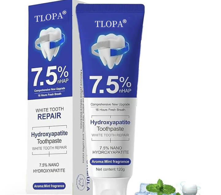 TLOPA® Hydroxyapatite Toothpaste(🦷𝐋𝐢𝐦𝐢𝐭𝐞𝐝 𝐭𝐢𝐦𝐞 𝐝𝐢𝐬𝐜𝐨𝐮𝐧𝐭 𝐋𝐚𝐬𝐭 𝟑𝟎 𝐦𝐢𝐧𝐮𝐭𝐞𝐬🦷)💧