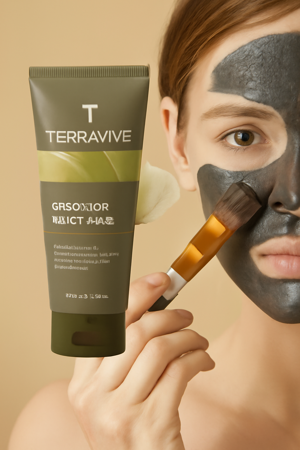 "Unlock Clear, Smooth Skin with TerraVive™ Recovery Mud Mask – Nature’s Healing Power"