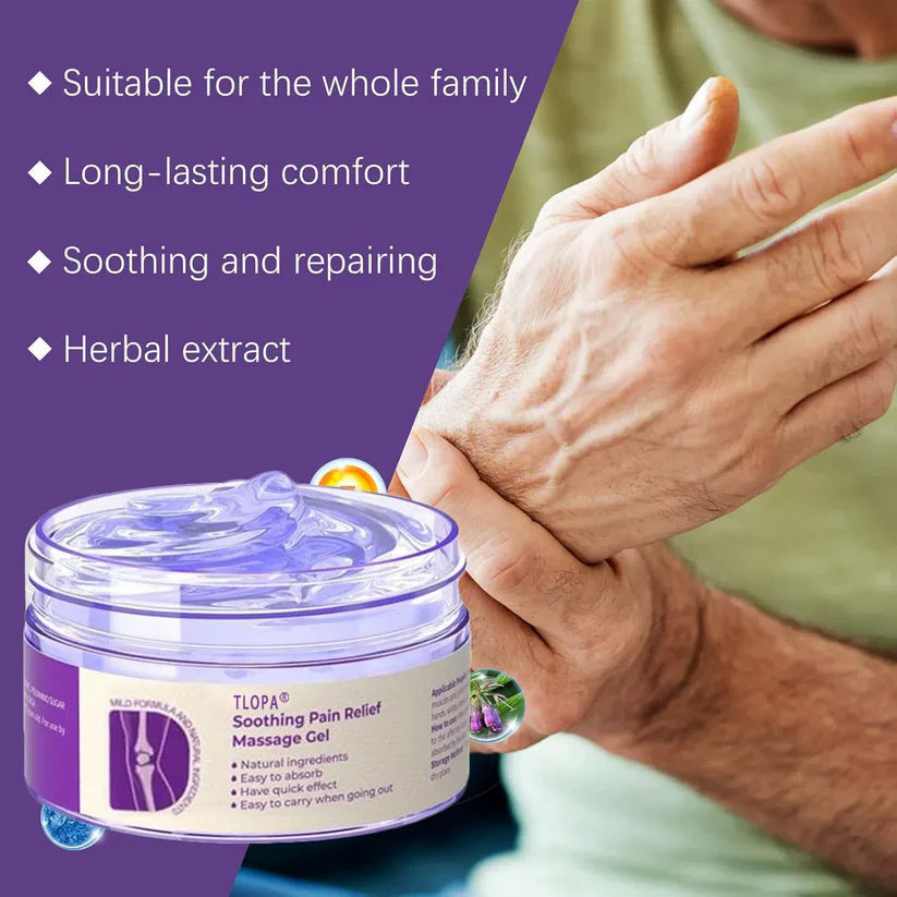 ✅Official Store: TLOPA® Turmeric & Emu Oil Arthritis Soothing Pain Relief Massage Gel 👨⚕️
