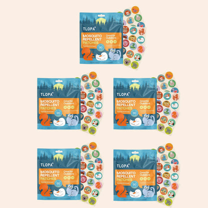 🌿 SpaceTech™ Mosquito Repellent Patches – Plant-Based, Non-Toxic Protection for Outdoor & Indoor Use | All-Day Natural Defense (36-Pack)
